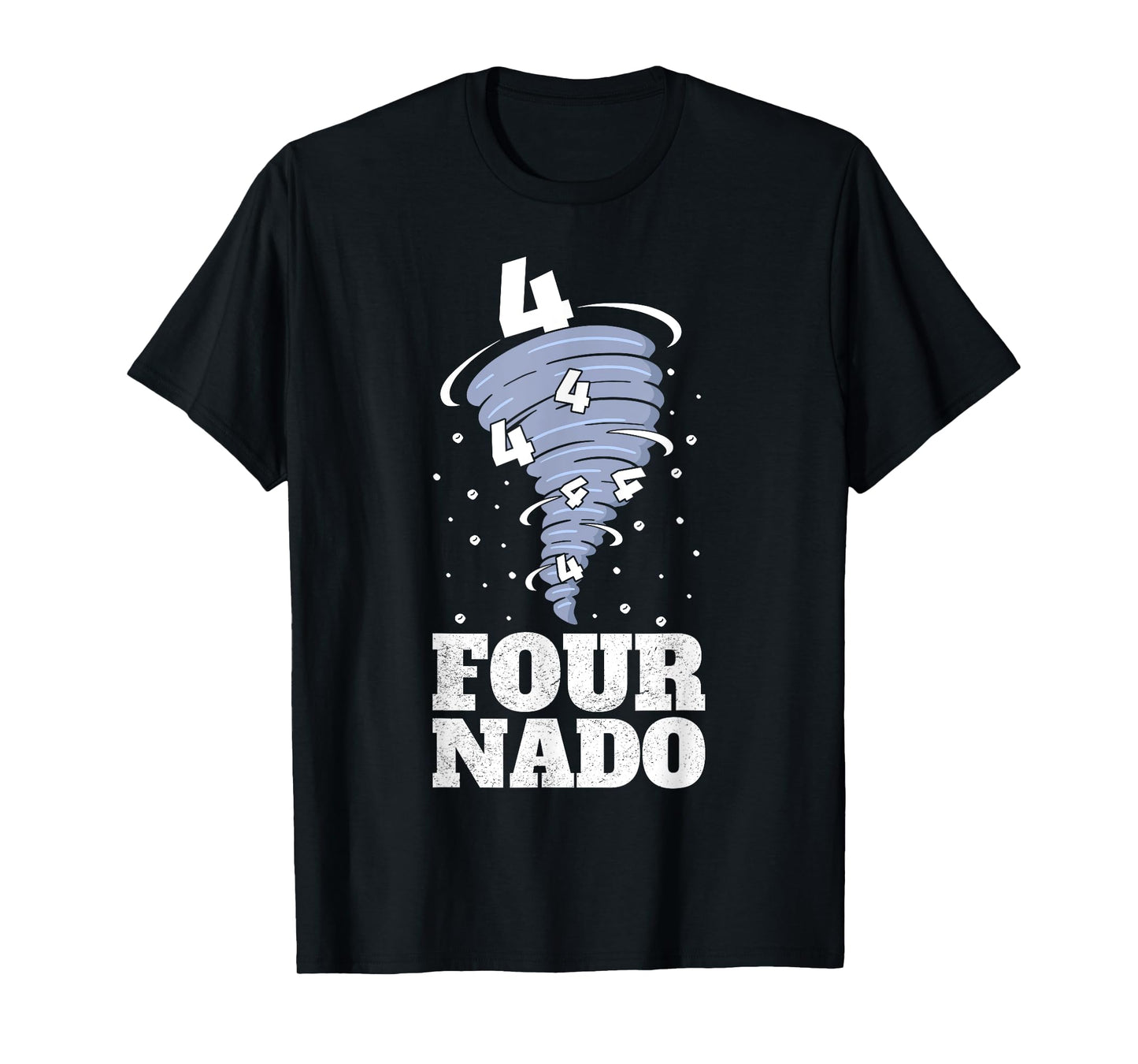 Four Nado Fournado 4th Birthday 4 Years Old Kids Boys girls T-Shirt
