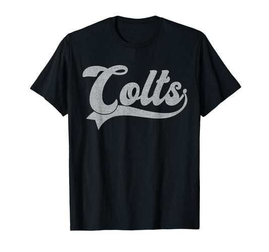 Colts Name Vintage Retro Gift Men Women Boy Girl T-Shirt