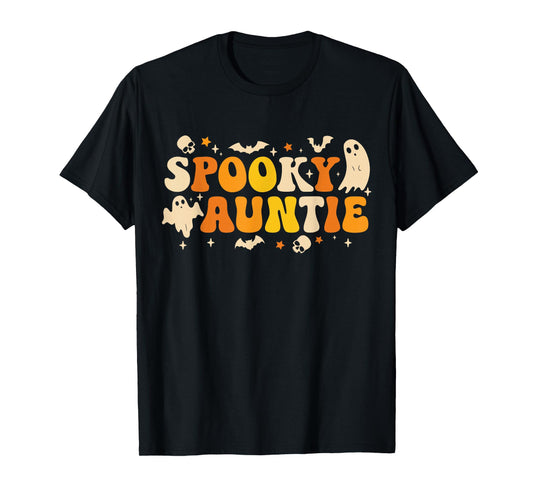 My Spooky Auntie Funny Aunt Halloween Costume Outfit Women T-Shirt