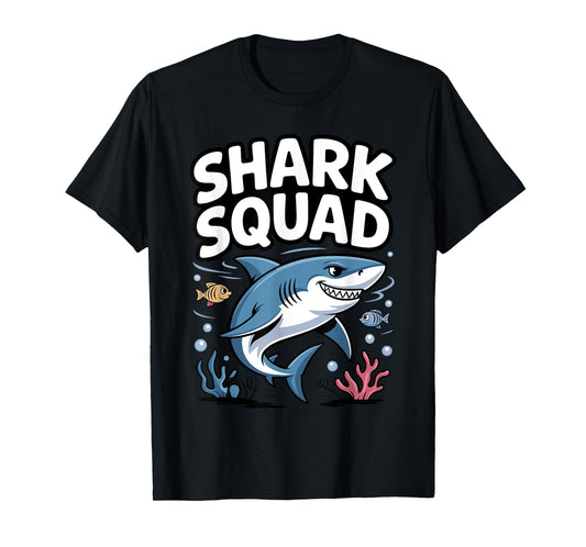 Cool Shark Costume for Men Women Kids Boys Girls Adult Shark T-Shirt