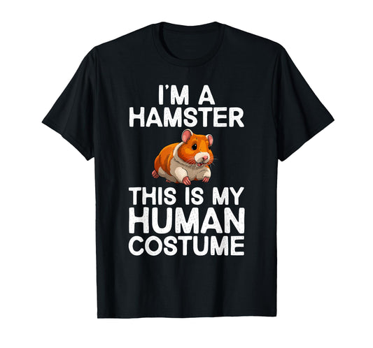 Cute Hamster Design for Men Women Kids Animal Hamster Lover T-Shirt