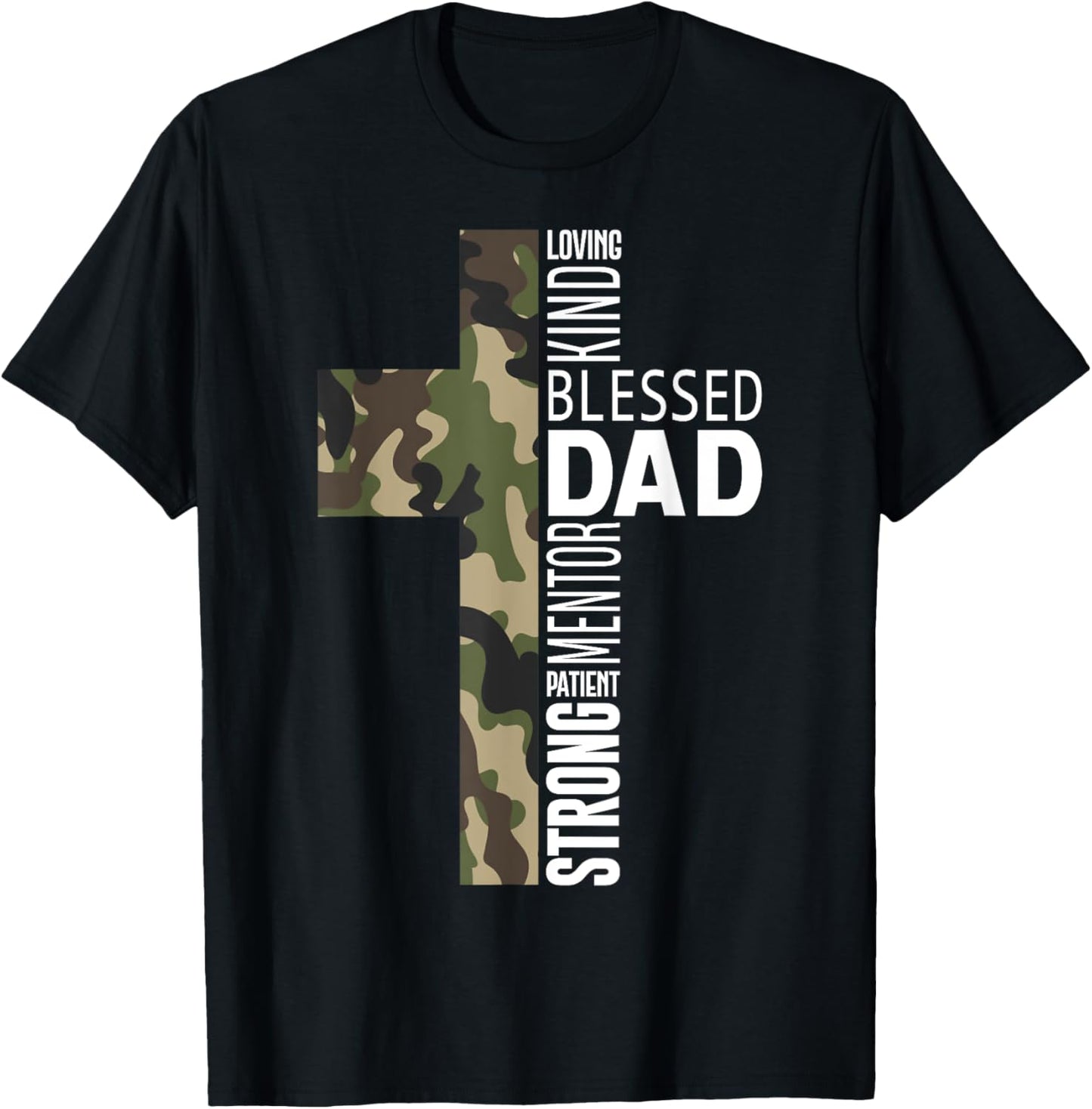 Christian Lovers Man of God Dad Jesus Faith Man of God Dad T-Shirt