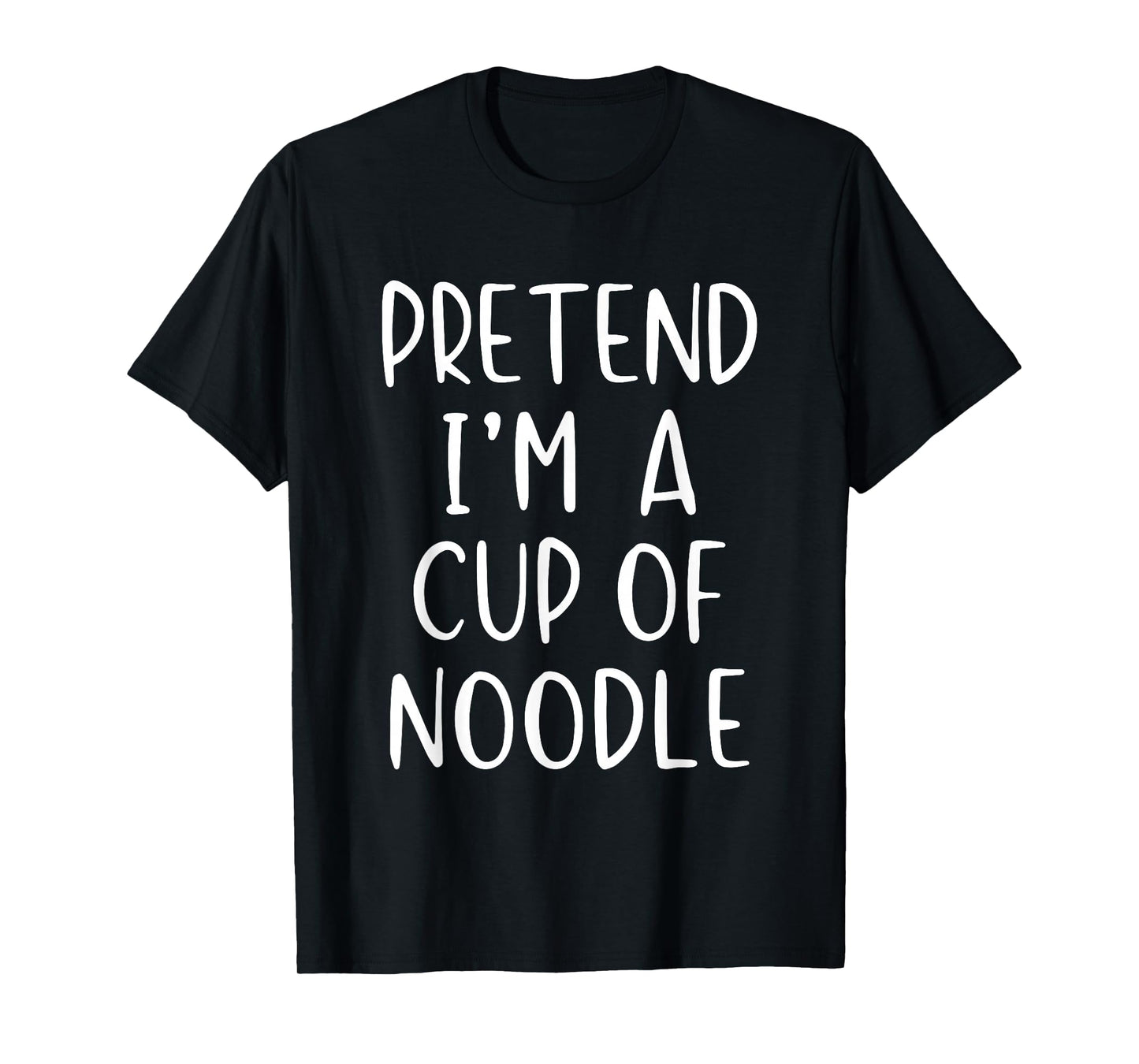 Pretend I'm A Cup of Noodle Costume Halloween Simple Kid T-Shirt