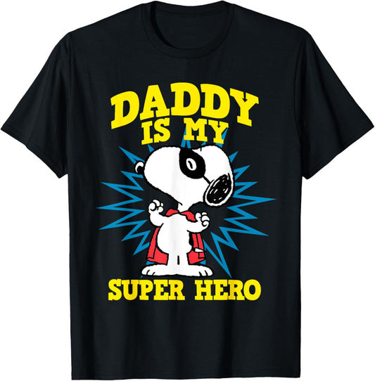 Peanuts Snoopy Father's day super hero T-Shirt