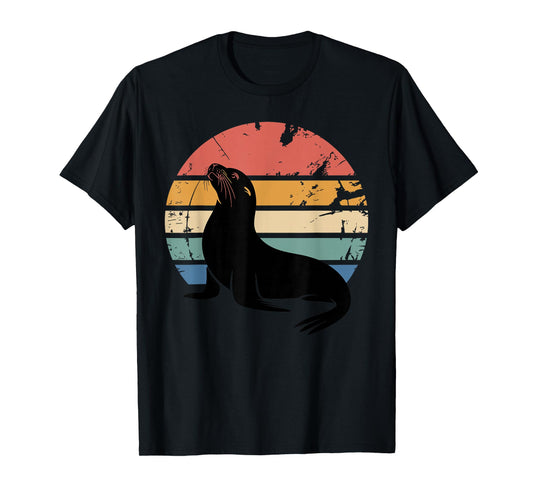 Cute Seal Art for Men Women Kids Sea Lion Seal Lovers T-Shirt