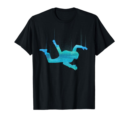 Cool Skydiving Art For Men Women Indoor Skydive Sky Diving T-Shirt