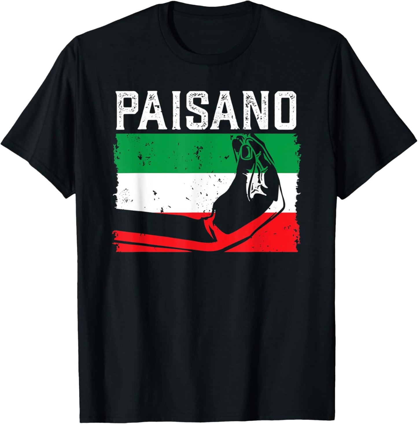 Paisano Italian Hand Gesture Dad Grandpa Nonno Paisan Italy T-Shirt