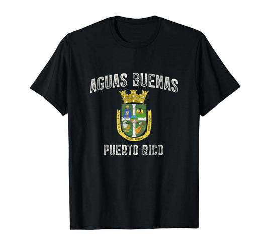 Aguas Buenas City in Puerto Rico, Aguas Buenas Armorial T-Shirt