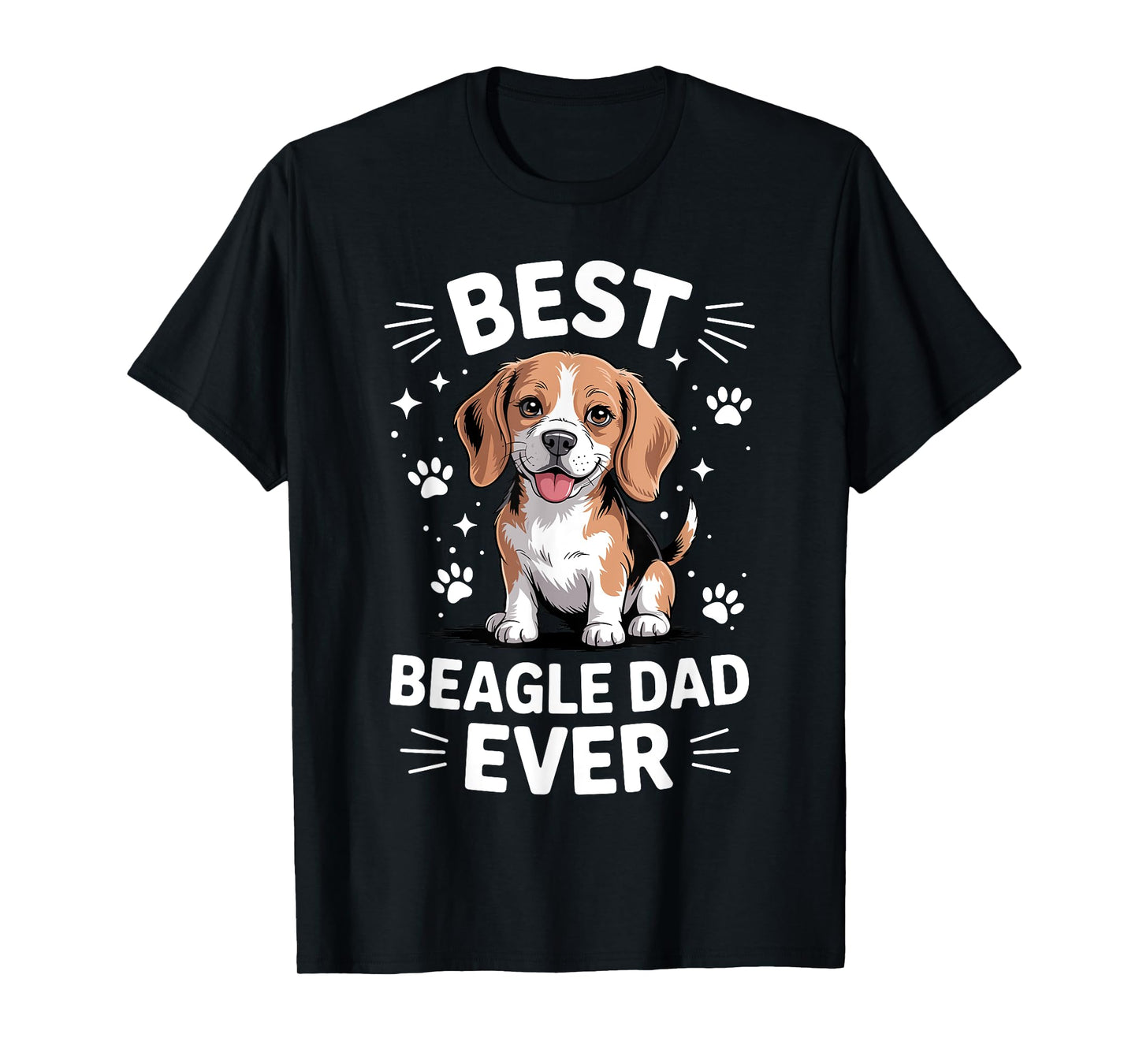 Best Beagle Design For Men Dad Puppy Pet Dog Beagle Lover T-Shirt