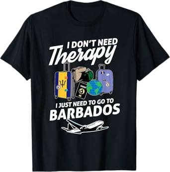Barbados Flag I Barbados Flag I Vacation Barbados T-Shirt