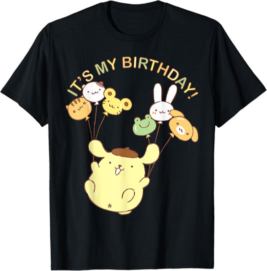 Pompompurin Its My Birthday T-Shirt