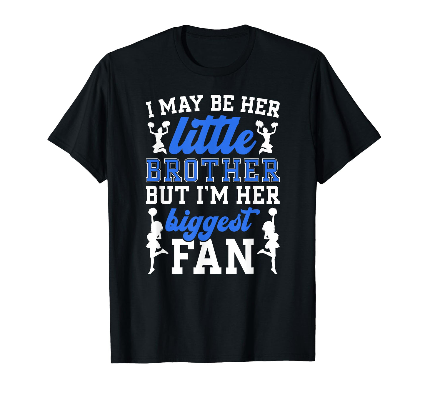 Her Biggest Fan Cheer Brother Of A Cheerleader Bro T-Shirt