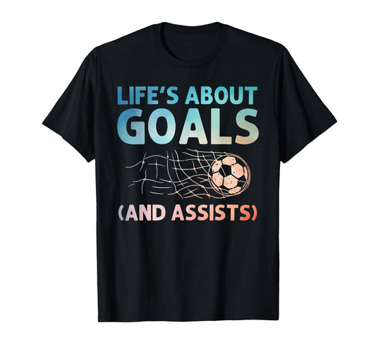 Cool Soccer Art For Men Women Soccer Lovers Soccer Player T-Shirt