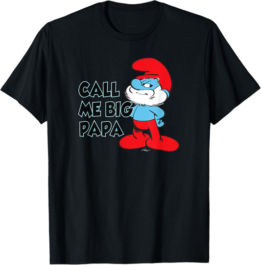 The Smurfs Call Me Big Papa T-Shirt