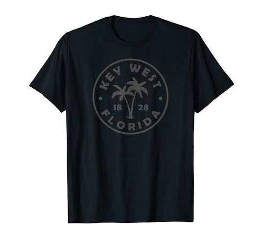 Vintage Key West Florida Souvenir Palm Tree Mens Womens Kids T-Shirt