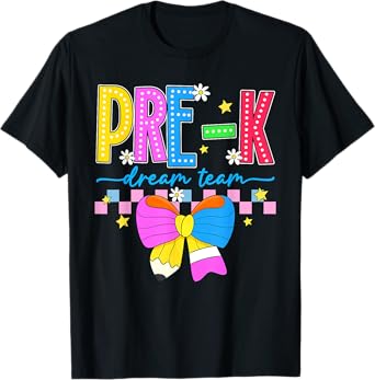 First Day Of PreK For Kids Girls Boys Teacher Back to School T-Shirt