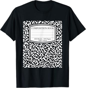 Composition Notebook Matching group Halloween Teachers T-Shirt