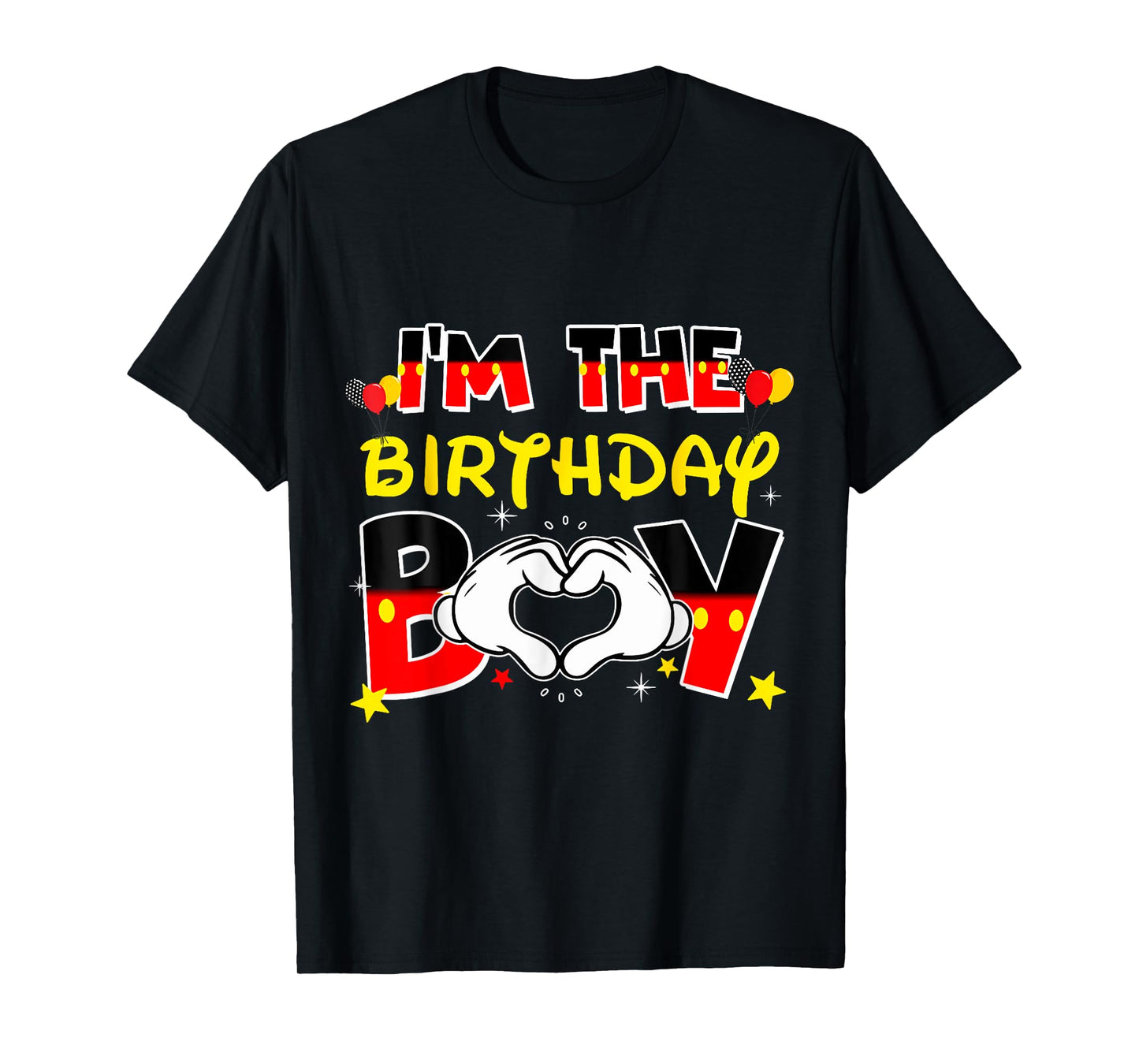 I'm The Birthday Boy Family Matching Decor For Men Women T-Shirt