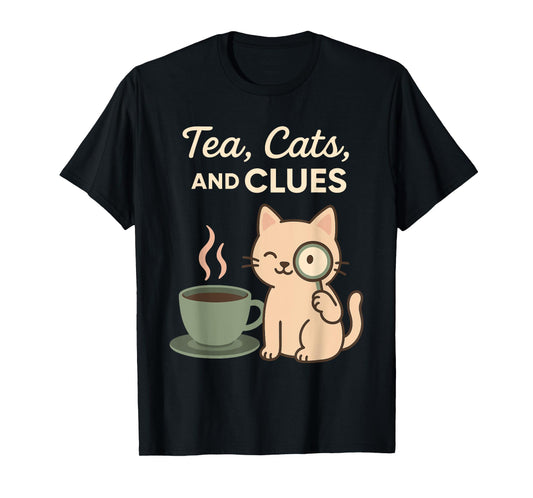 Cozy Crime Club Mystery Reader Bookish Sleuth Gift T-Shirt