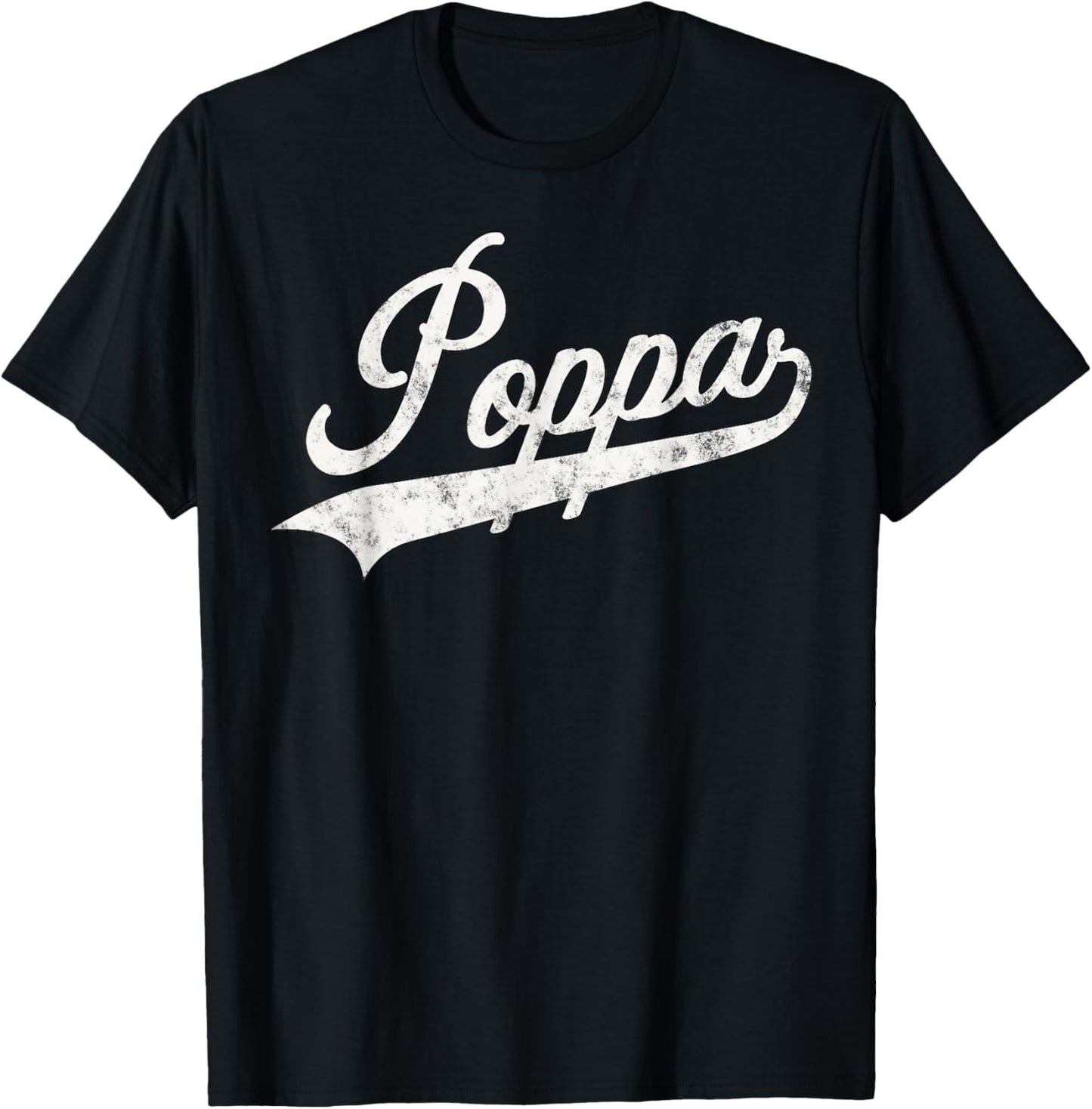 Poppa Retro Style Father’s day gift Funny Poppa Grandpa T-Shirt