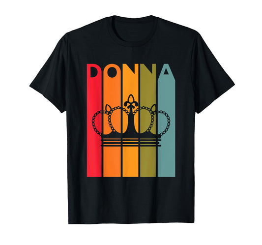 Donna Gift Idea for Girls Women First Name Vintage Donna T-Shirt
