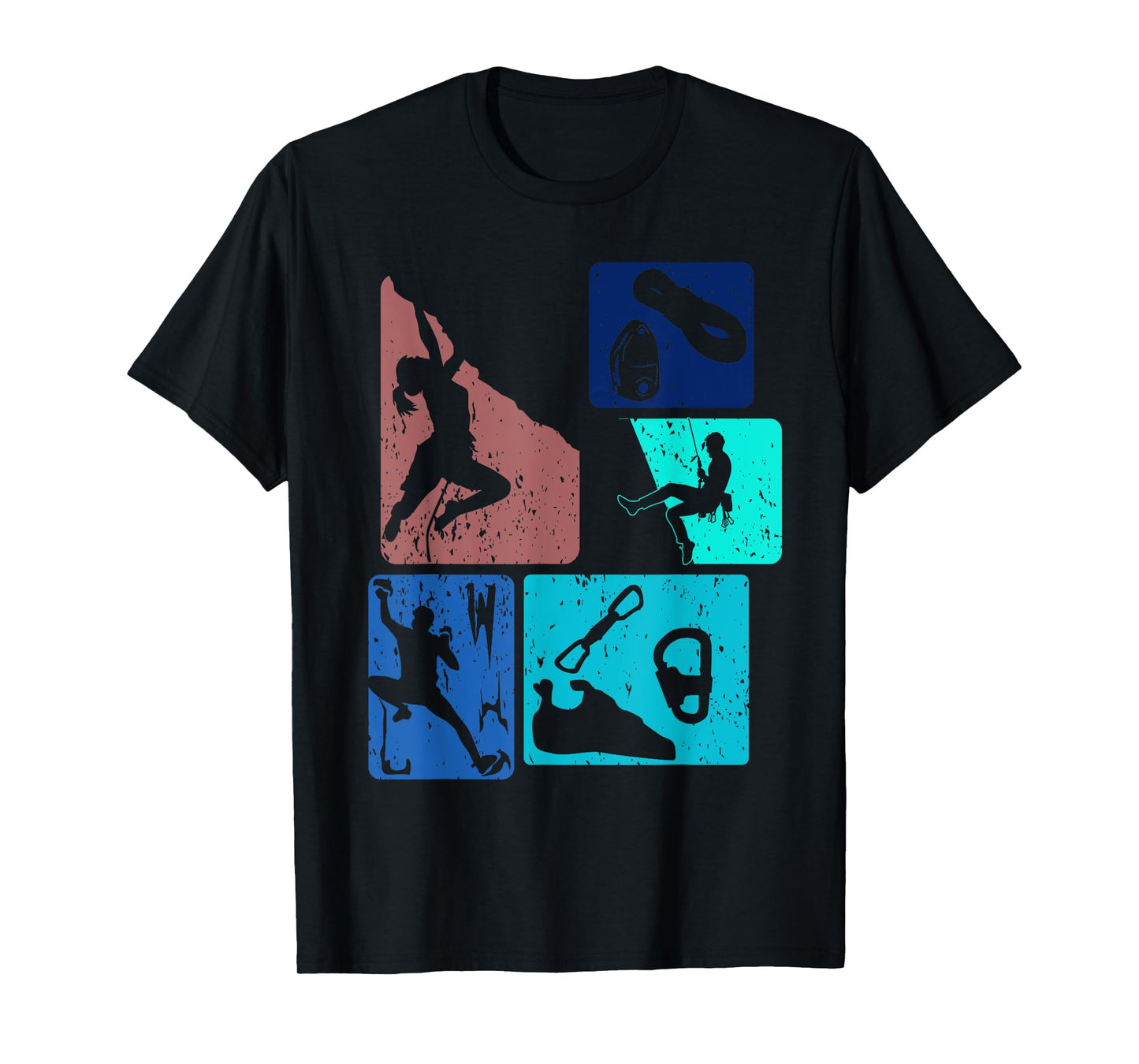 Funny Rock Climbing Bouldering Enthusiasts Men Women Kids T-Shirt