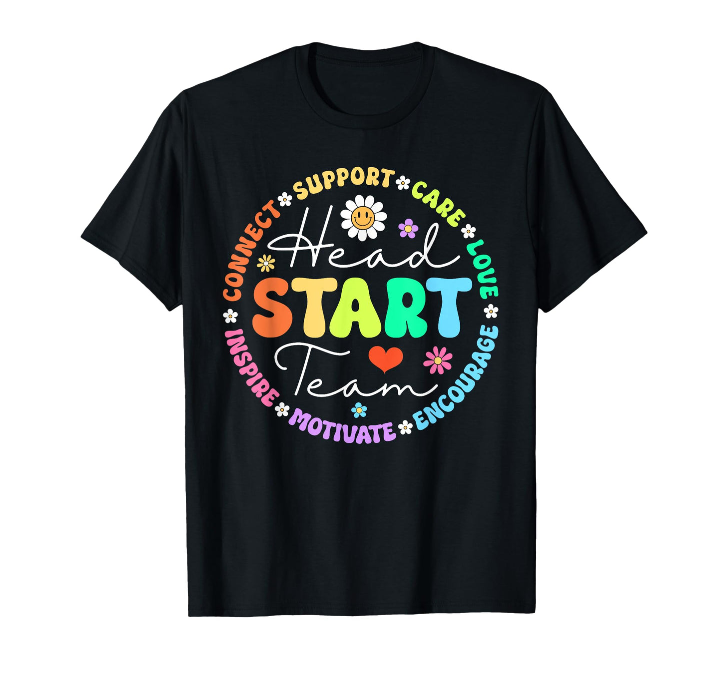 Head Start Team Homeschool Teacher Headstart Back To School T-Shirt for Men Women Girls Kids