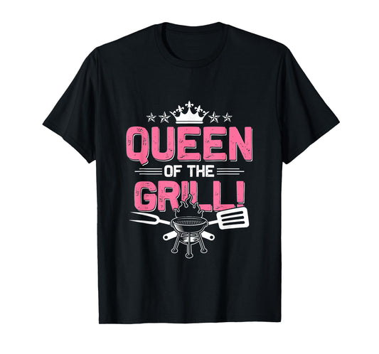 Funny BBQ Lover Grill Graphic for Women Girls Kids Barbecue T-Shirt
