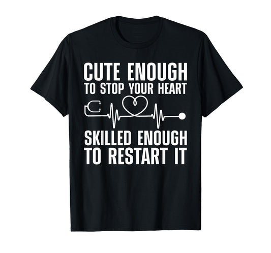 Nurse Gift For CNA ER RN Nurse Accessories & Stuff Cool Nurse For Men Women Medical Assistant Nursing Aide CNA T-Shirt