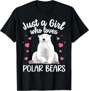 Best Polar Bear Design For Men Women Arctic Polar Bear Lover T-Shirt