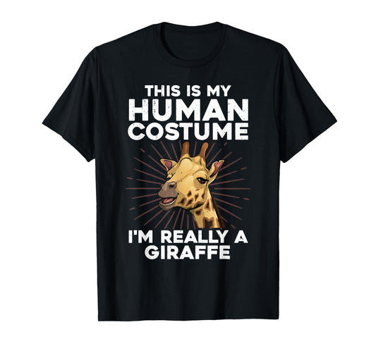 Cool Giraffe For Men Women Zoo Animal Lovers Safari Wildlife T-Shirt