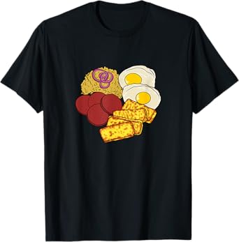 Dominican Republic Favorite Food | Mangú Salami Queso Frito T-Shirt