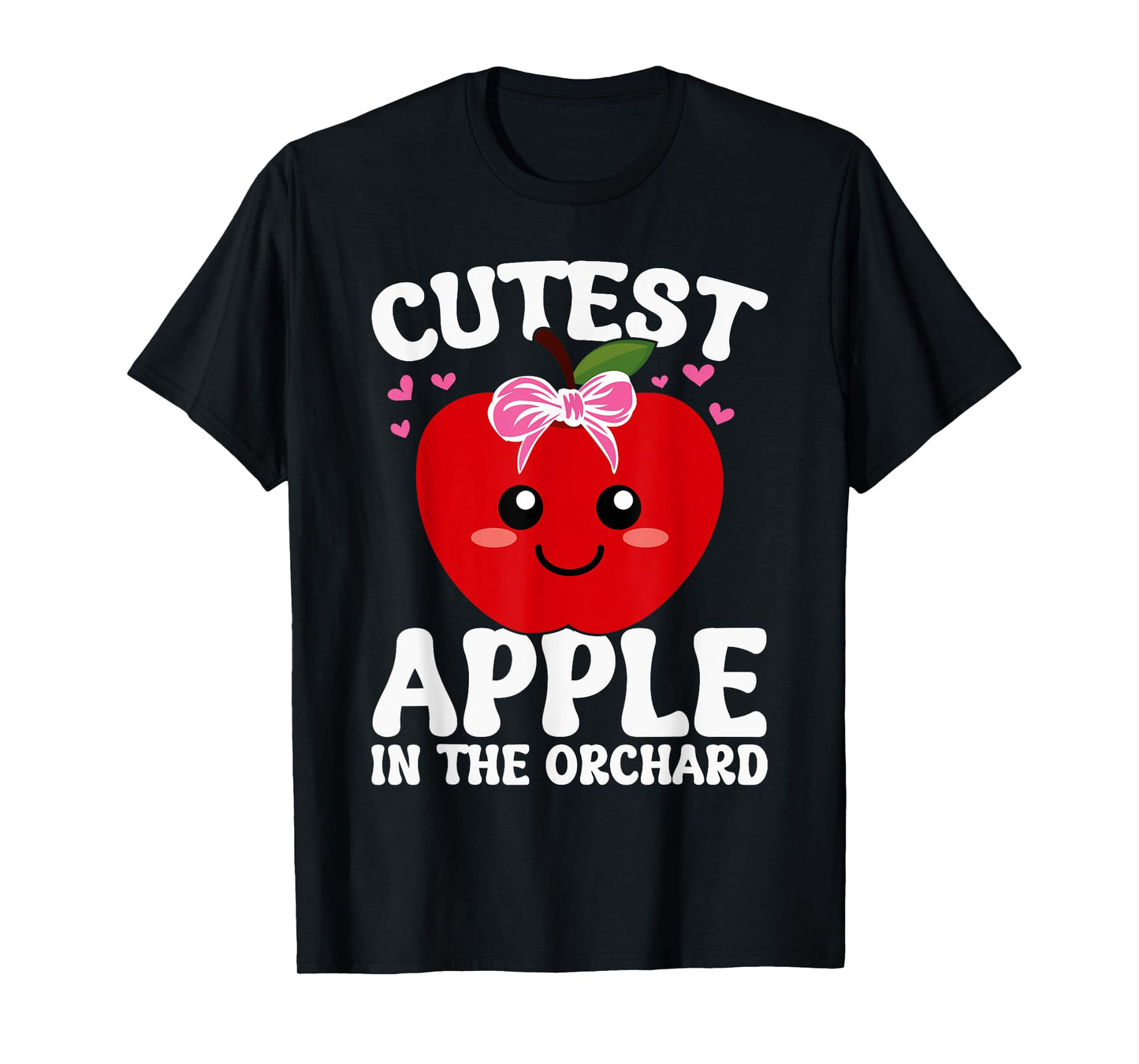 Cutest Apple in the Orchard | Apple Picking Season 2024 girl T-Shirt