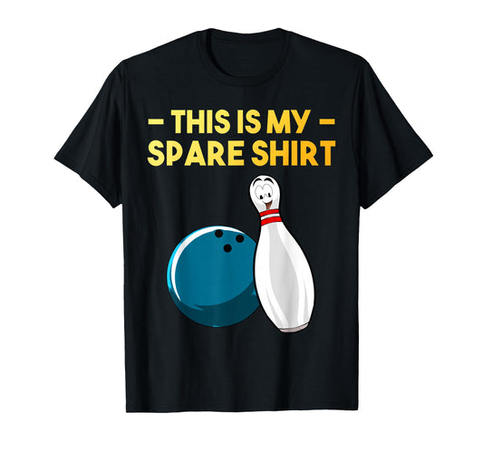 Cool Bowling Novelty for Men Women Bowling Team Gag Bowler T-Shirt