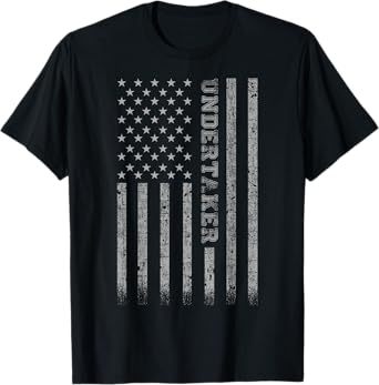 Undertaker American Flag T-Shirt