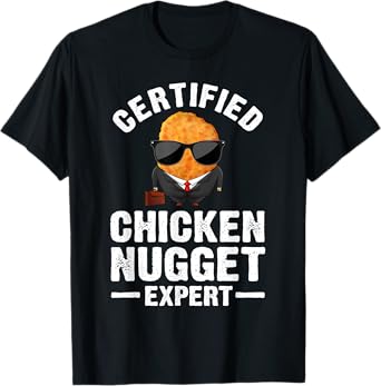 Cool Chicken Nugget For Men Women Kids Nug Life Food Lovers T-Shirt
