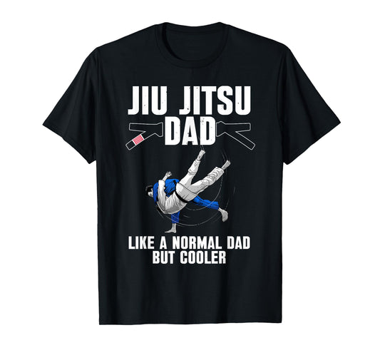 Cool Jiu Jitsu Art for Dad Father BJJ Brazilian Jiu Jitsu T-Shirt