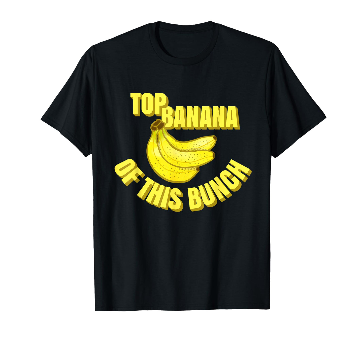 Top Banana of this Bunch Funny Mom Dad Group Leader Graphic T-Shirt