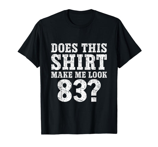 Vintage 83th Birthday Decorations 83 Year Old Gifts Men T-Shirt