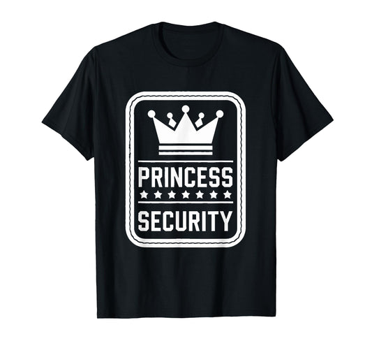 Princess Security Protection Castle Matching Family Vintage T-Shirt