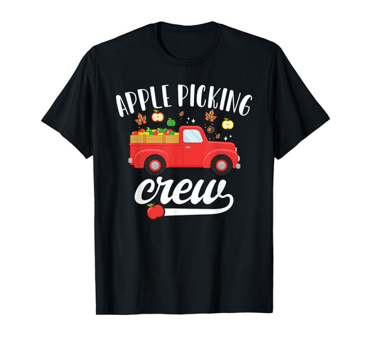 Apple Picking Crew Apple Picking Squad Cute Harvest Season T-Shirt