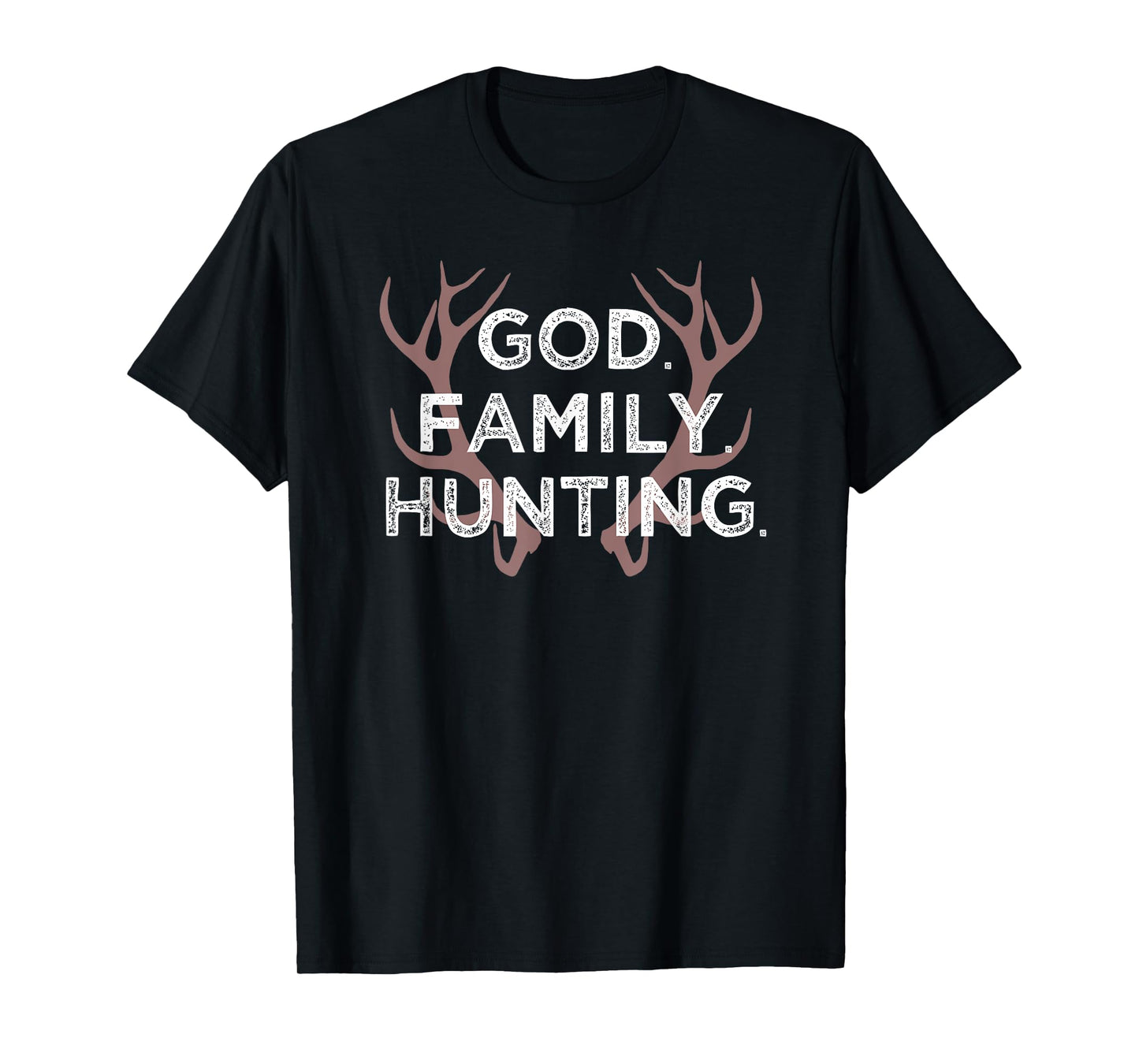 Deer Hunter Gifts BowHunting t shirt, God Family Hunting Tee T-Shirt