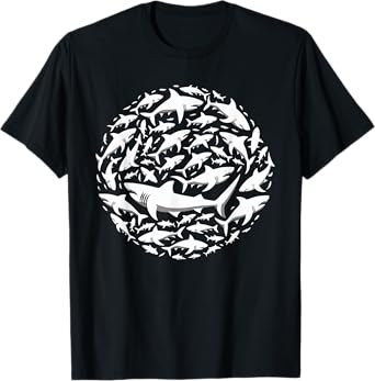 Shark Marine Biology Animal Sharks Lover T-Shirt