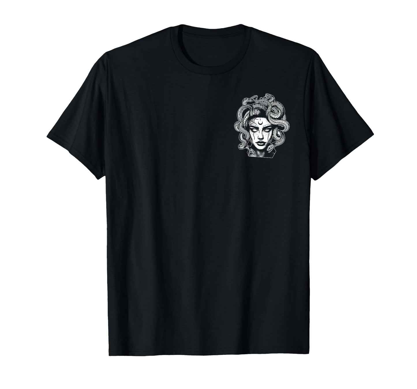 Medusa Making Men Hard Since 700 BC Funny Mythology 2 Sides T-Shirt