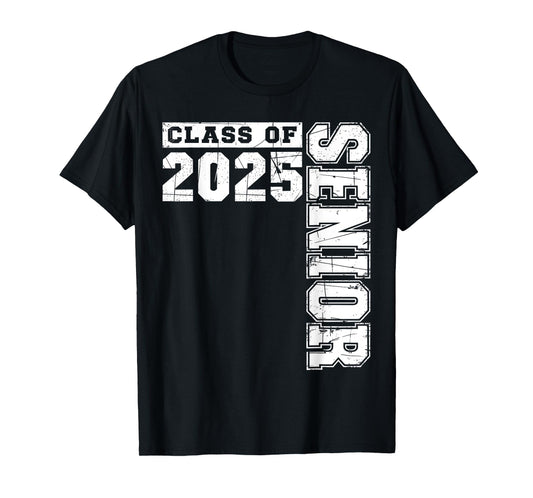 Class of 2025 Senior High School Graduate College Graduation T-Shirt