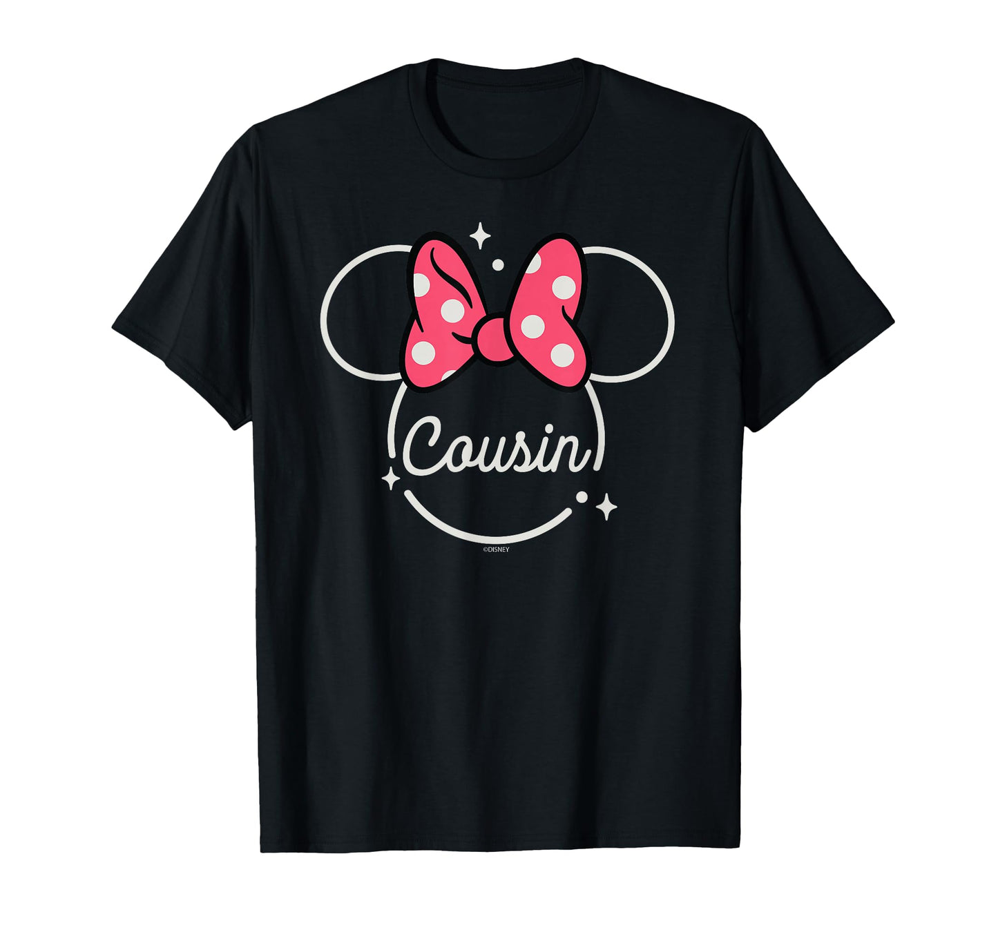 Disney Minnie Mouse Cousin Head Icon Magic Family Trip T-Shirt