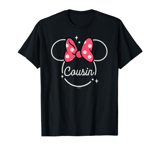Disney Minnie Mouse Cousin Head Icon Magic Family Trip T-Shirt