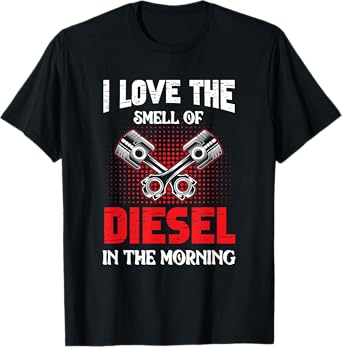 Auto Mechanic I Love The Diesel Smell Mechanical T-Shirt