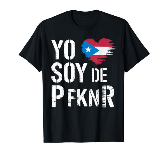 Vintage Yo Soy Proud Boricua Puerto Rico Flag T-Shirt