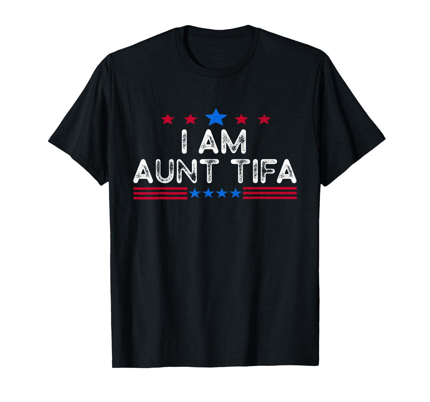 Funny Grunge I Am Aunt Tifa Vintage T-Shirt